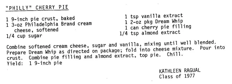 “Philly” Cherry Pie