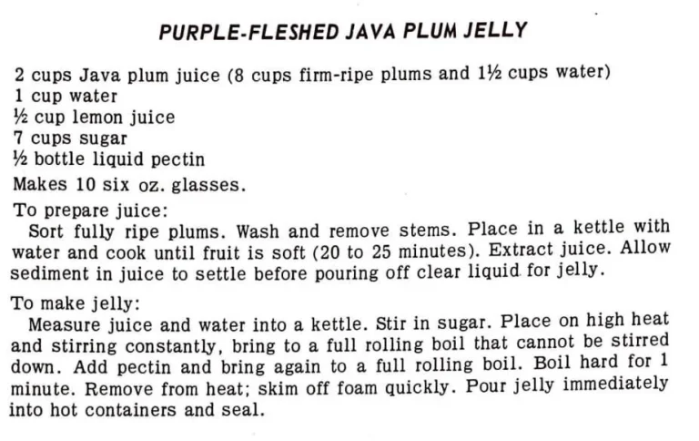 Purple-Fleshed Java Plum Jelly