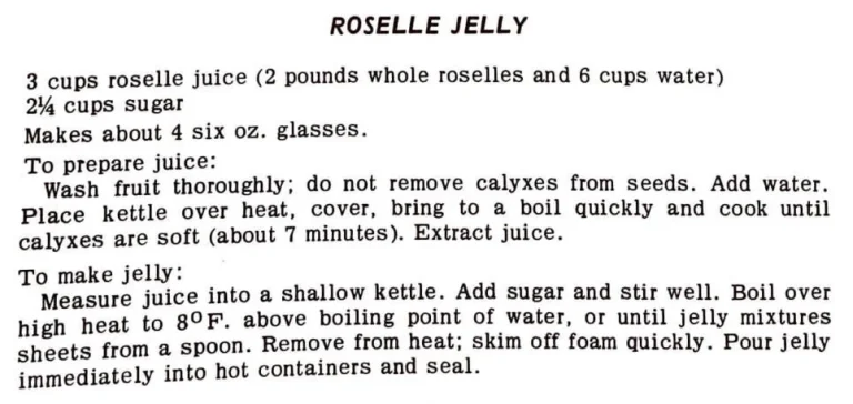 Roselle Jelly