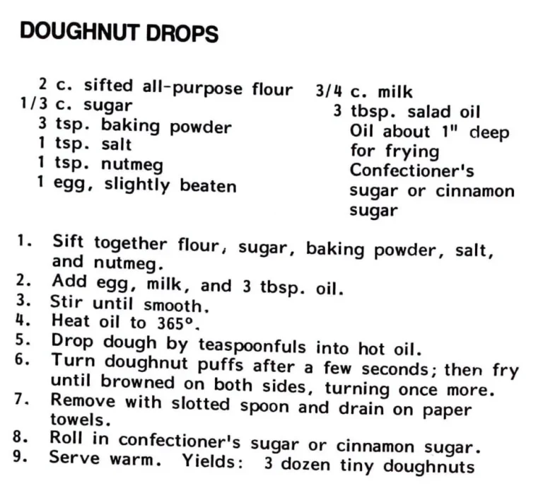 Doughnut Drops