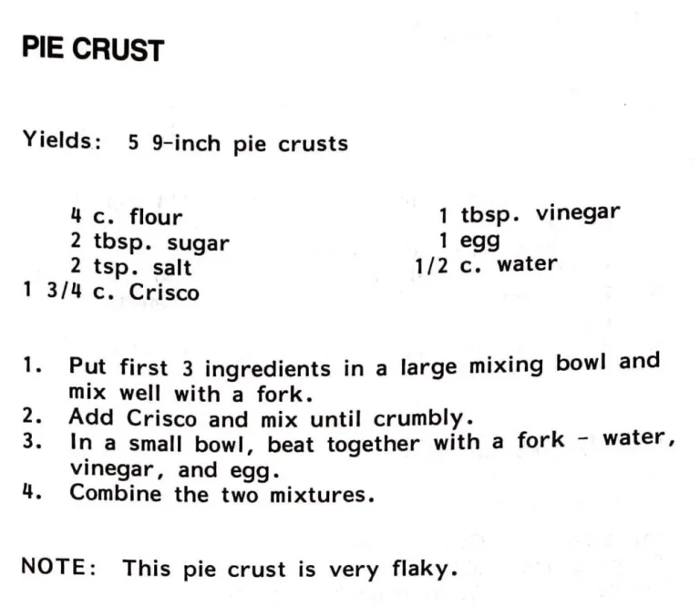 Pie Crust
