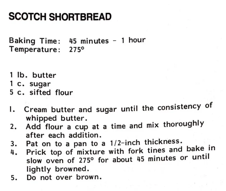 Scotch Shortbread