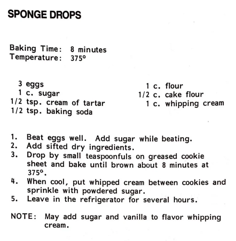 Sponge Drops