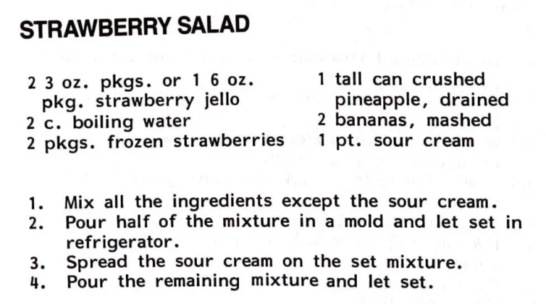 Strawberry Salad