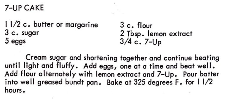 7-Up Cake