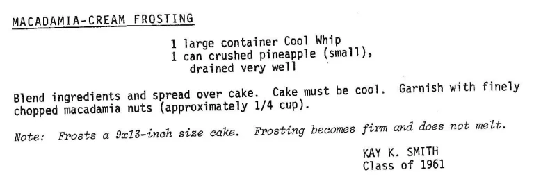 Macadamia-Cream Frosting