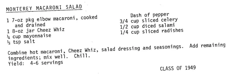 Monterey Macaroni Salad