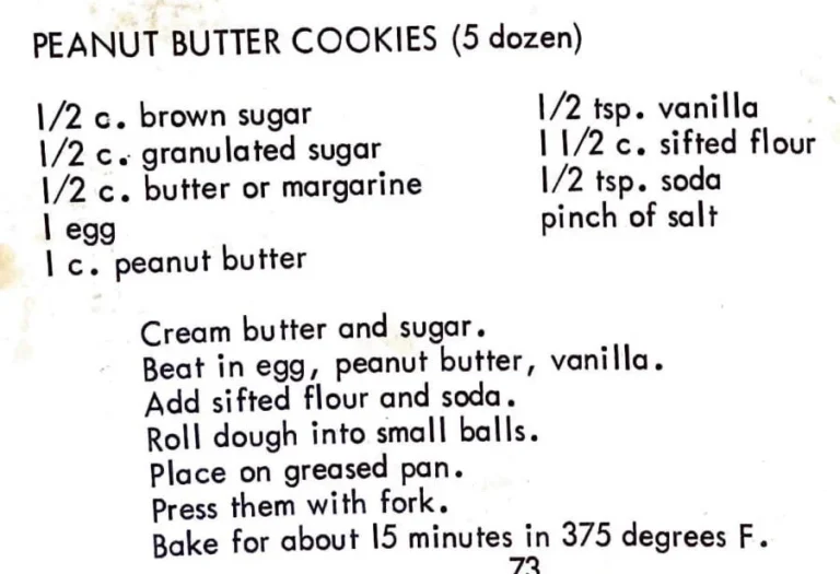 Peanut Butter Cookies