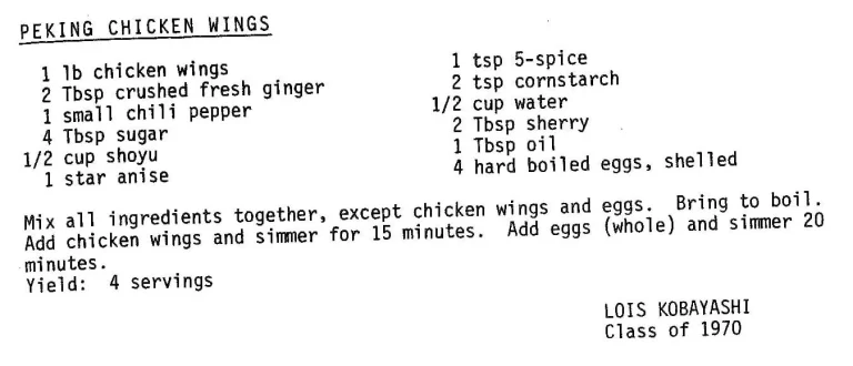 Peking Chicken Wings