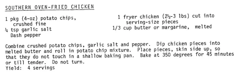 Southern Oven-Fried Chicken