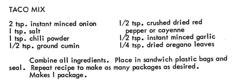 Taco Mix