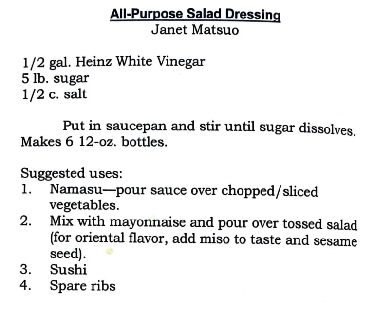 All-Purpose Salad Dressing