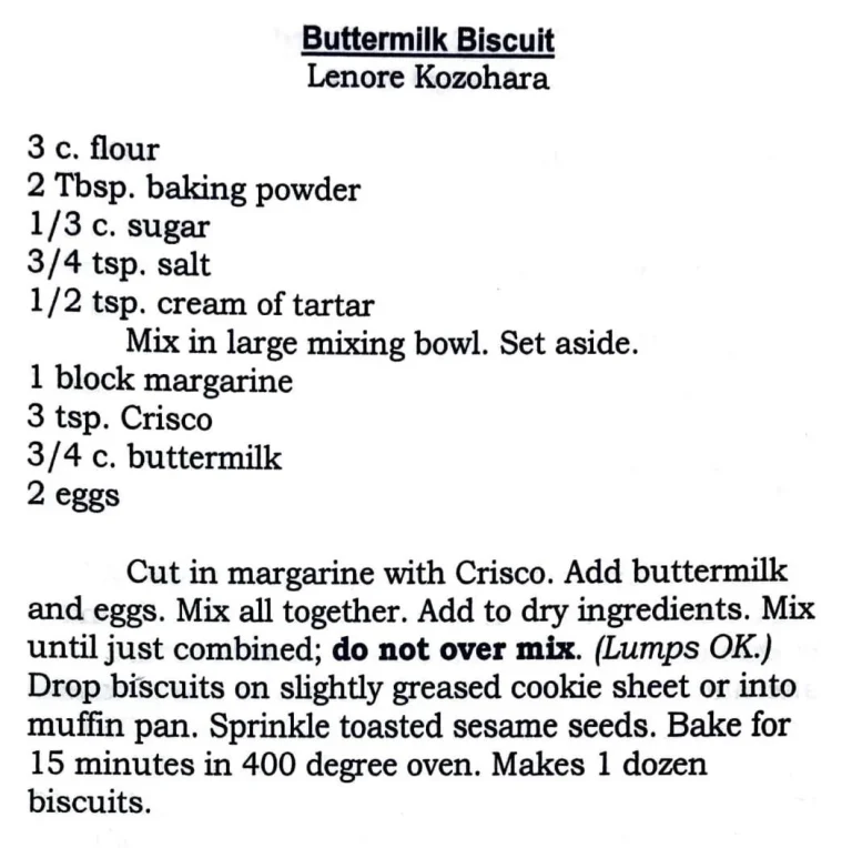 Buttermilk Biscuit