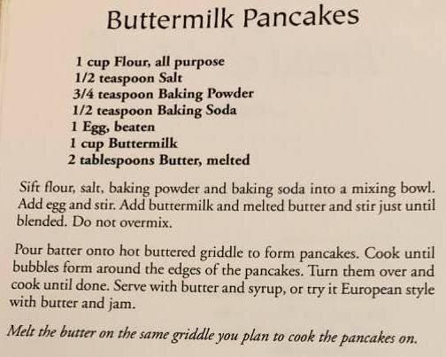 Buttermilk Pancakes