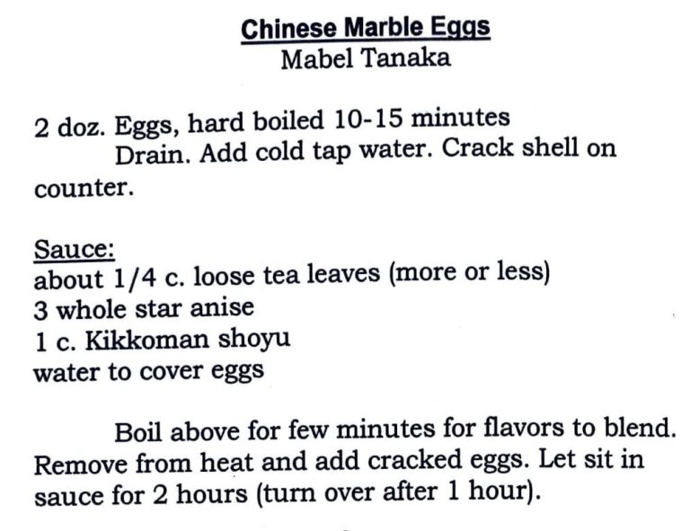 Chinese Marble Eggs