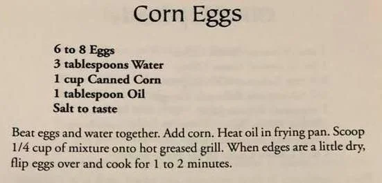 Corn Eggs