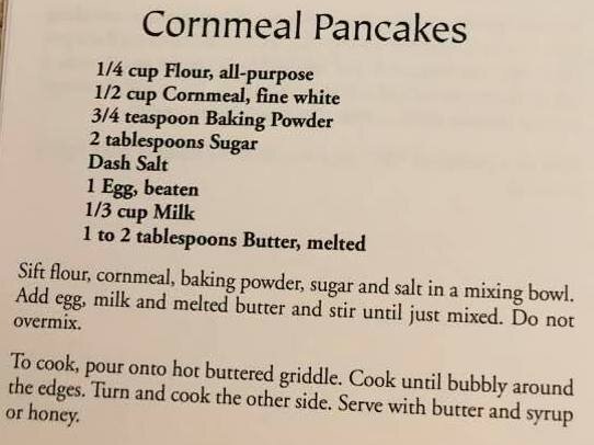 Cornmeal Pancakes