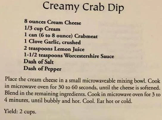Creamy Crab Dip