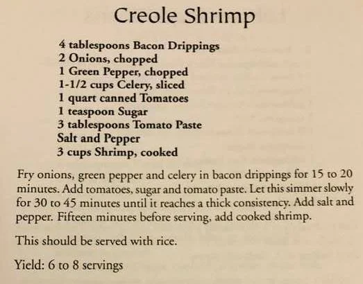 Creole Shrimp