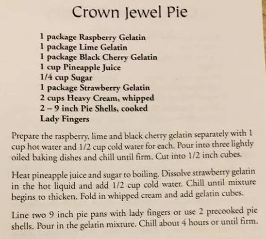 Crown Jewel Pie