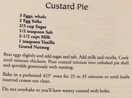 Custard Pie