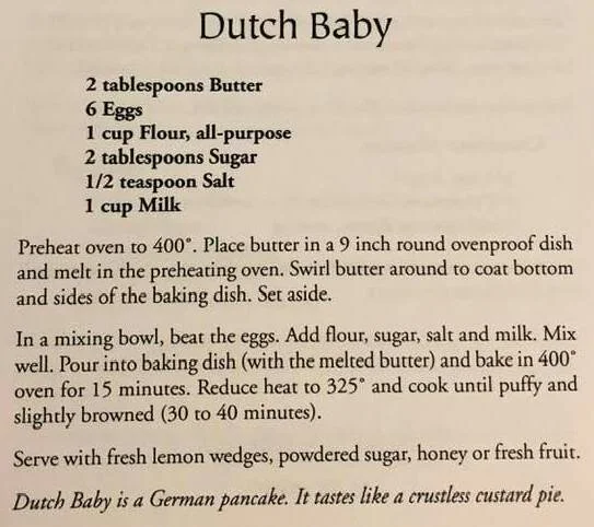 Dutch Baby