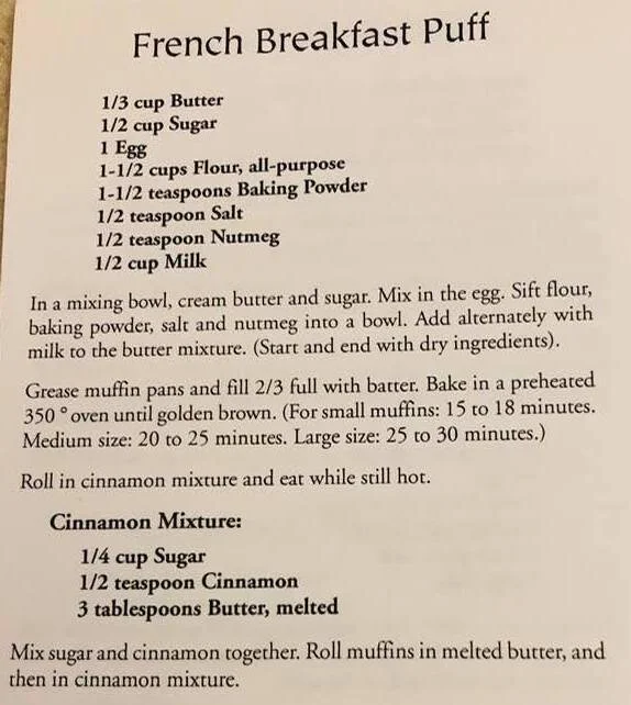 French Breakfast Puff