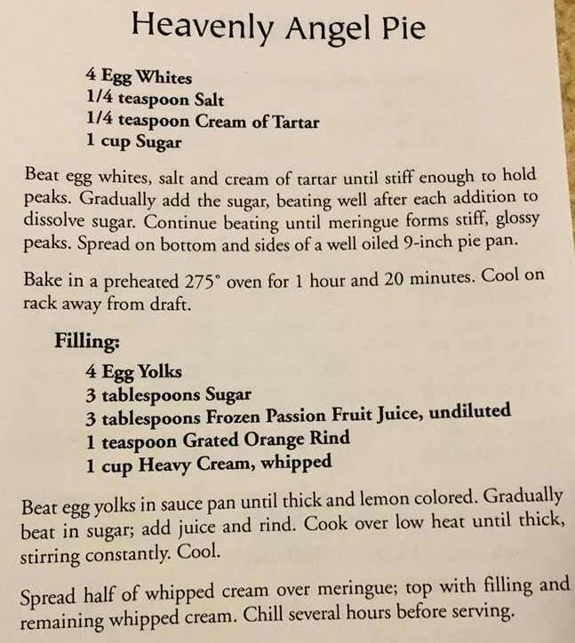 Heavenly Angel Pie