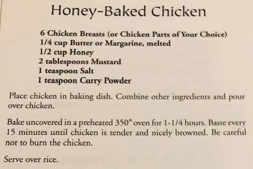 Honey-Baked Chicken
