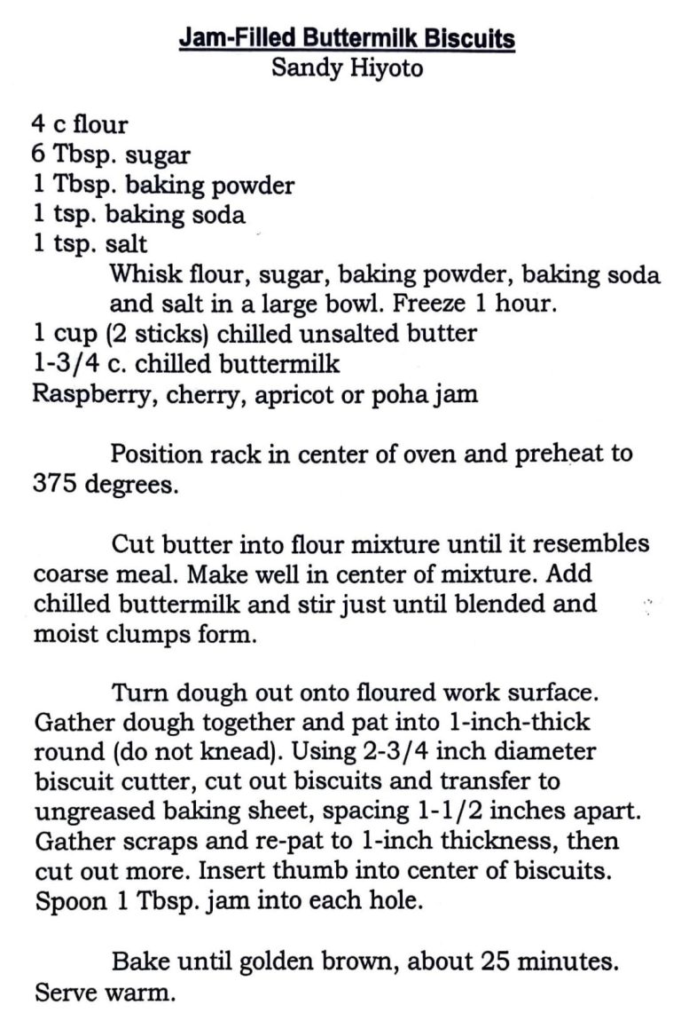Jam-Filled Buttermilk Biscuits