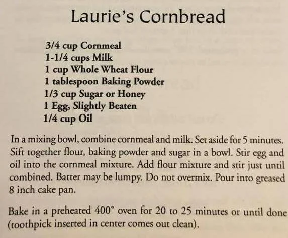 Laurie’s Cornbread