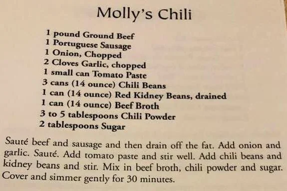 Molly’s Chili