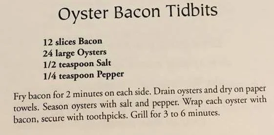 Oyster Bacon Tidbits