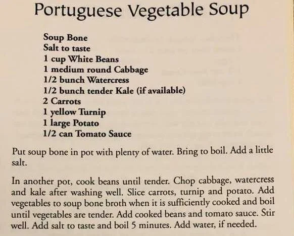 Portuguese Vegetable Soup