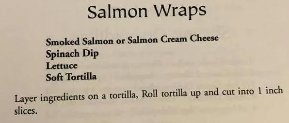 Salmon Wraps