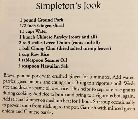 Simpleton’s Jook