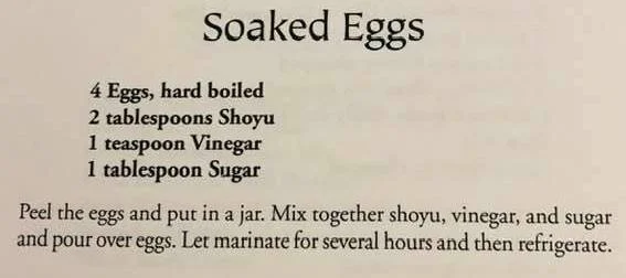 Soaked Eggs