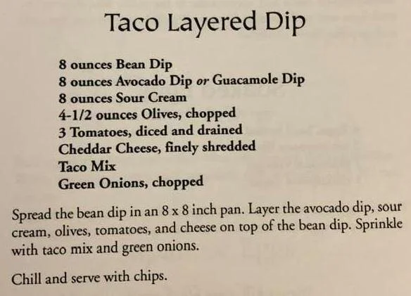 Taco Layered Dip