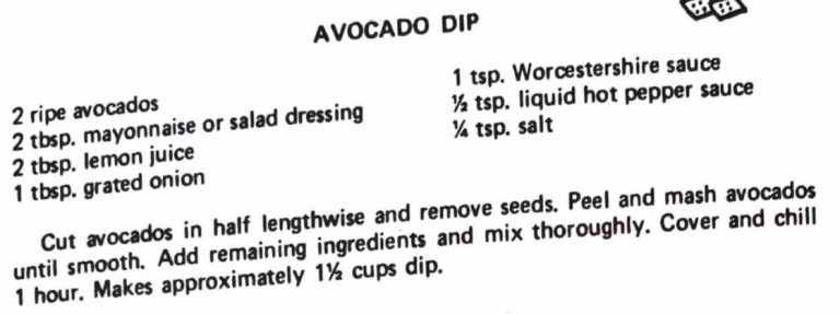 Avocado Dip