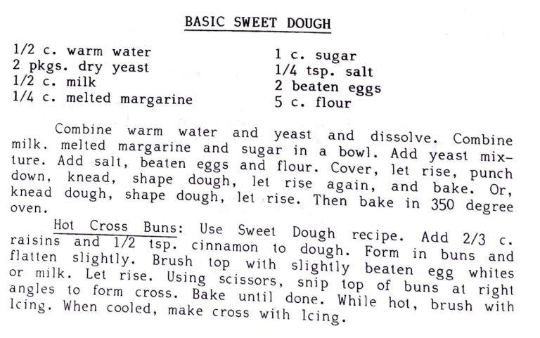 Basic Sweet Dough