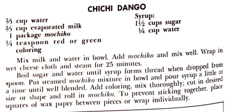 Chichi Dango