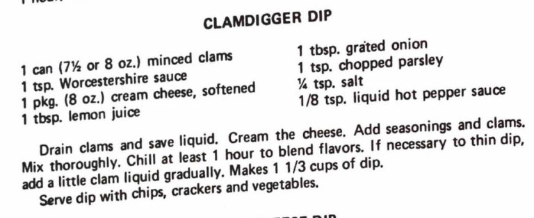 Clamdigger Dip