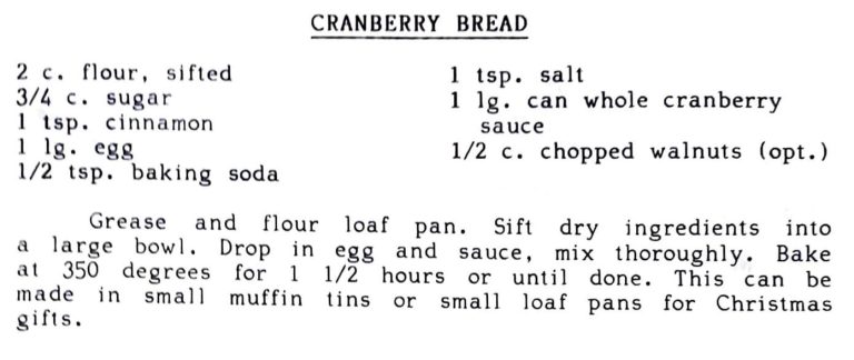 Cranberry Bread