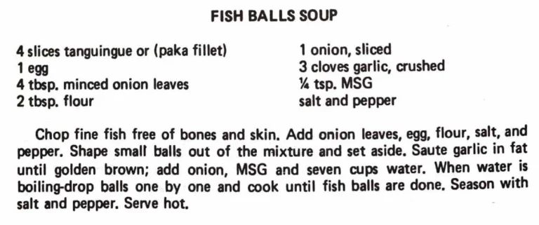 Fish Balls Soup