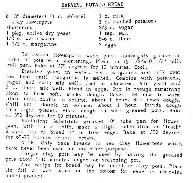 Harvest Potato Bread