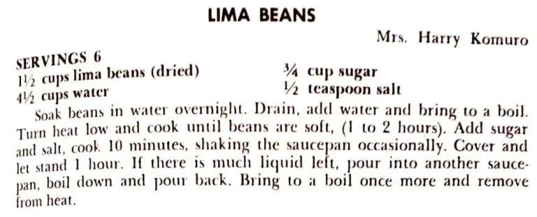 Lima Beans