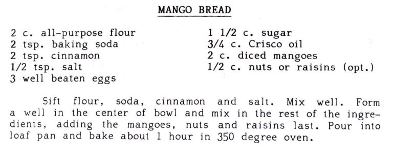 Mango Bread #3