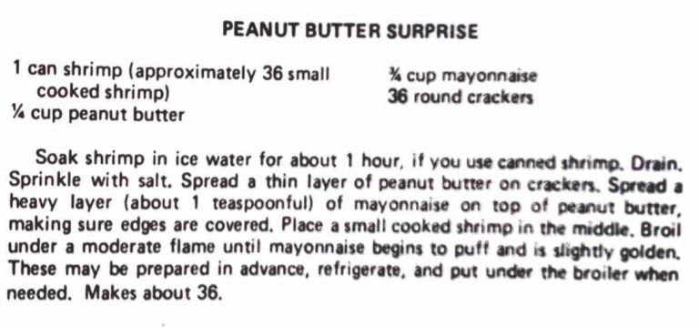 Peanut Butter Surprise
