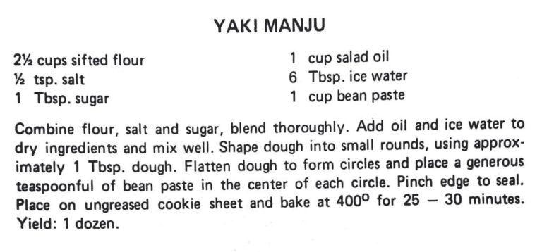 Yaki Manju