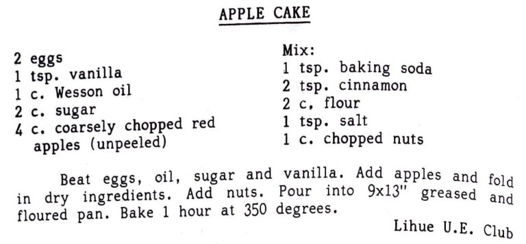 Apple Cake